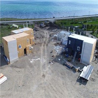 Energiaa säästävät kevytteräsasennuskodit