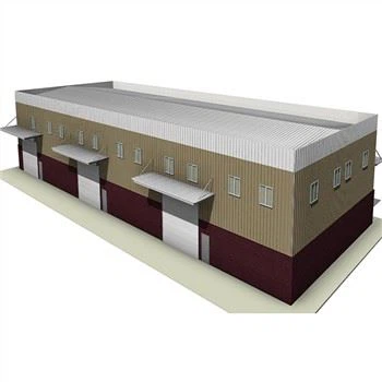 Nopeasti asennettava teräsrakennevarasto