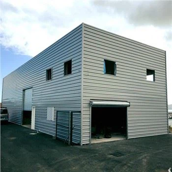 Yksikalteisen teräsrakenteen työpaja