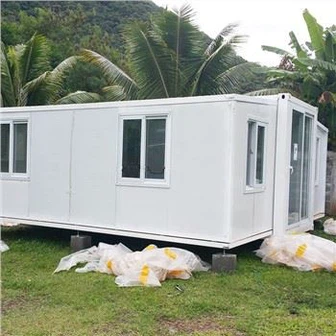 Pieni talo laajennettavat konttikodit